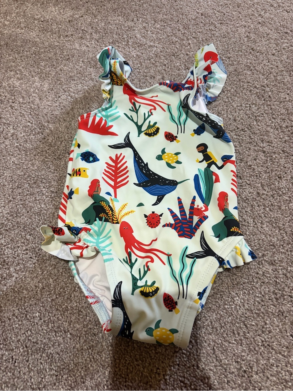 Hanna Andersson Baby Swimsuit size 6-12 mo